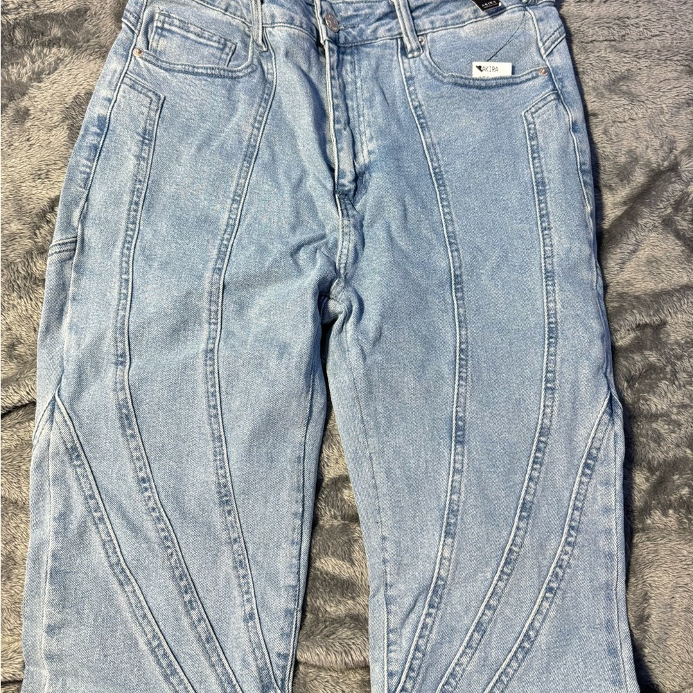Light Blue Relaxed Jeans